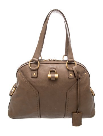 Leather Saint Laurent Muse Large