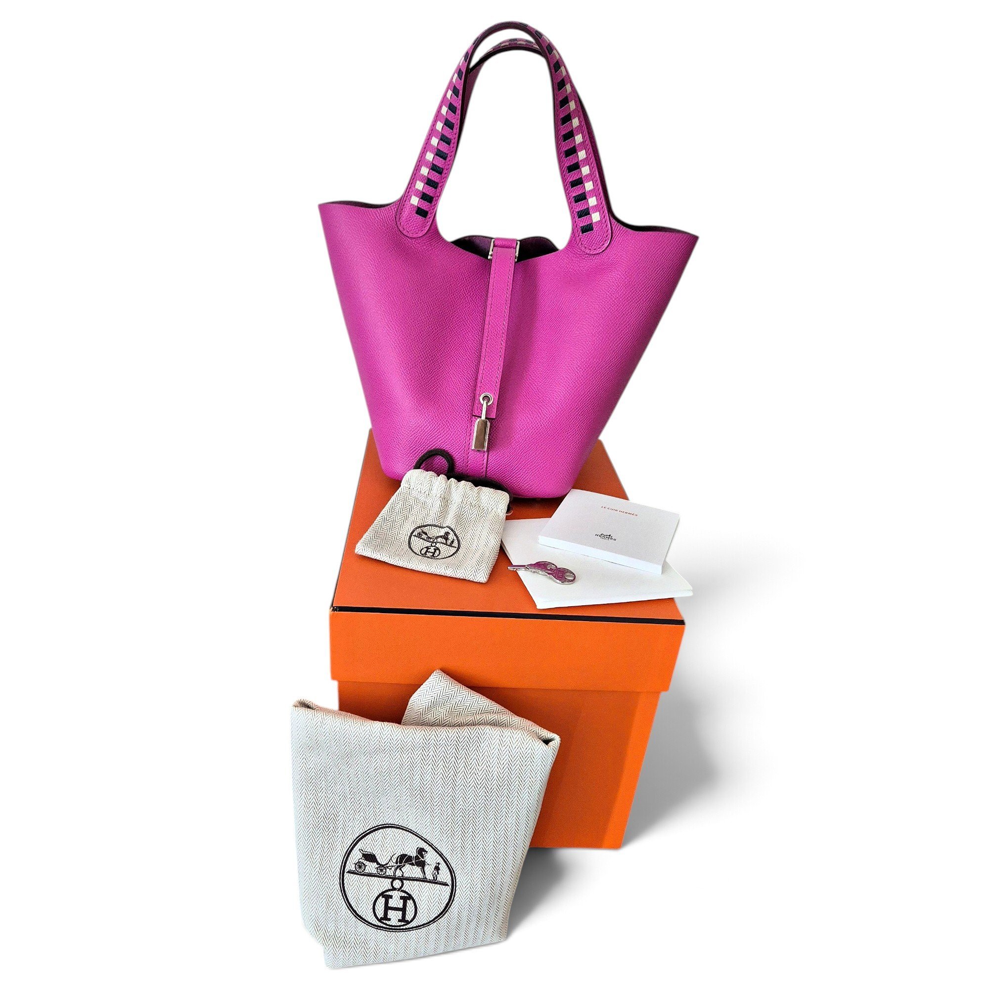 Hermes Picotin 18 Handbag Magnolia
