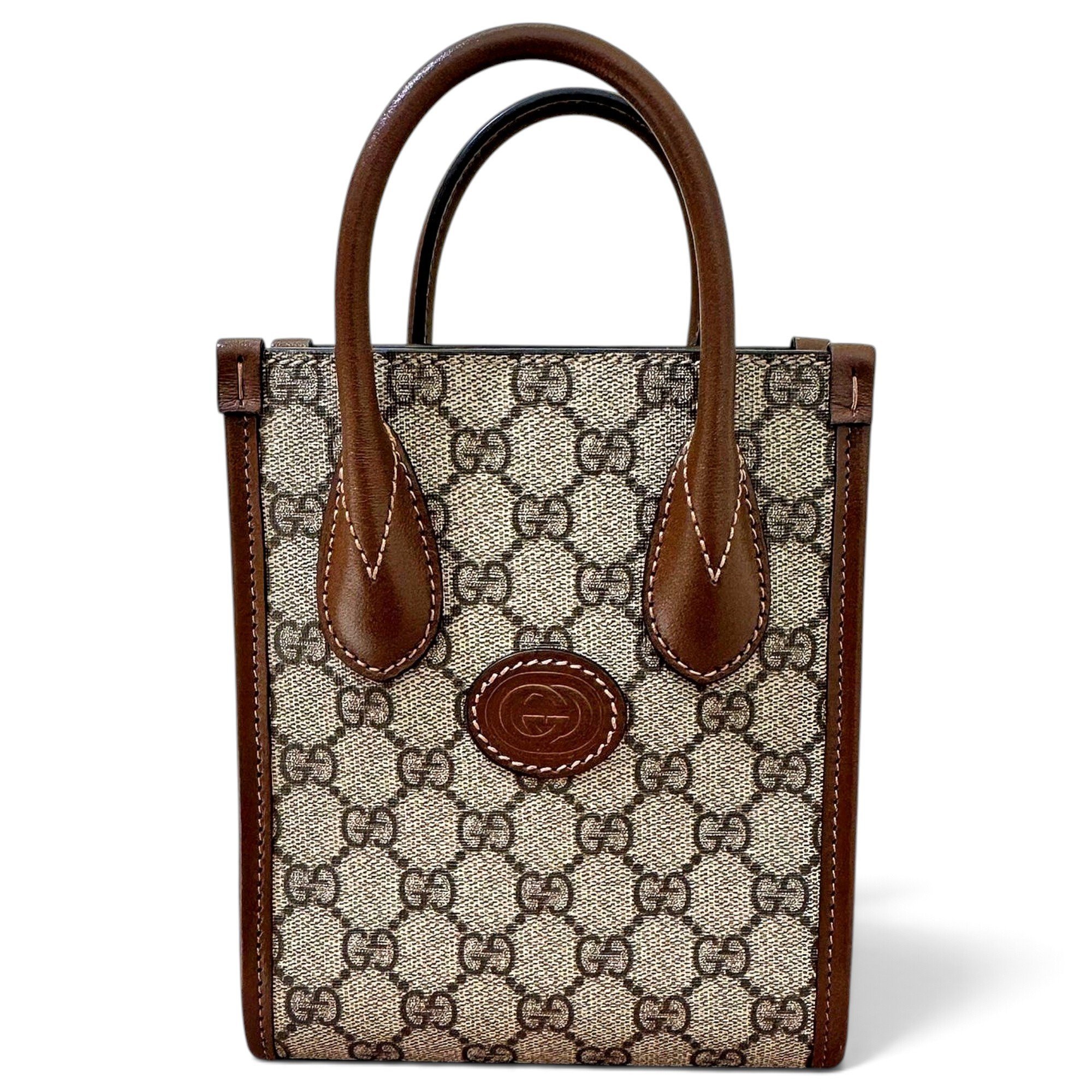 Ophidia GG leather crossbody bag