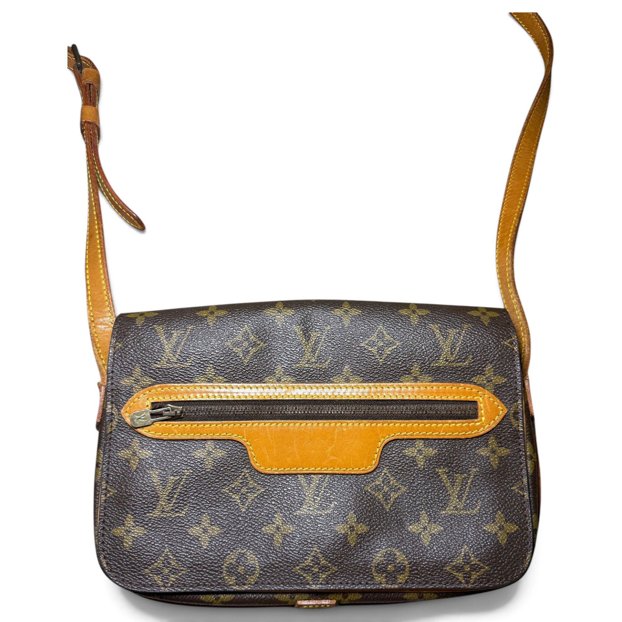 Saint-Germain Vintage cloth crossbody bag