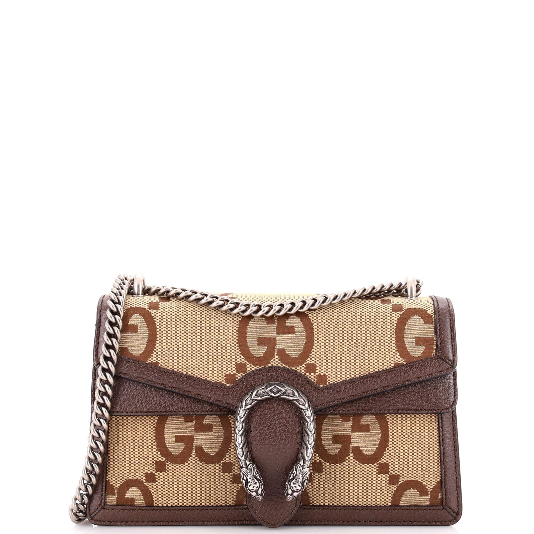 Dionysus Bag Jumbo GG Canvas Small