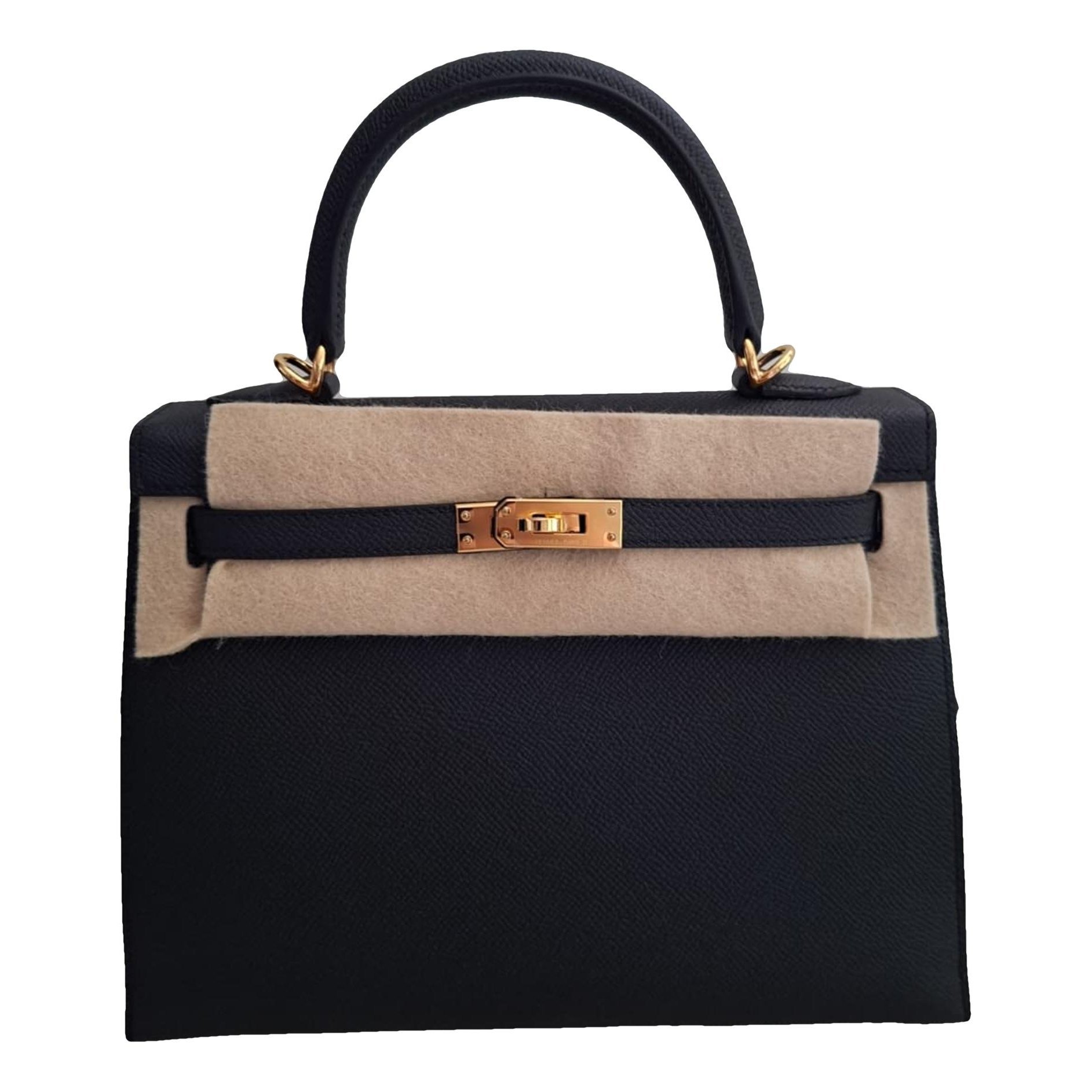 Kelly 25 leather handbag