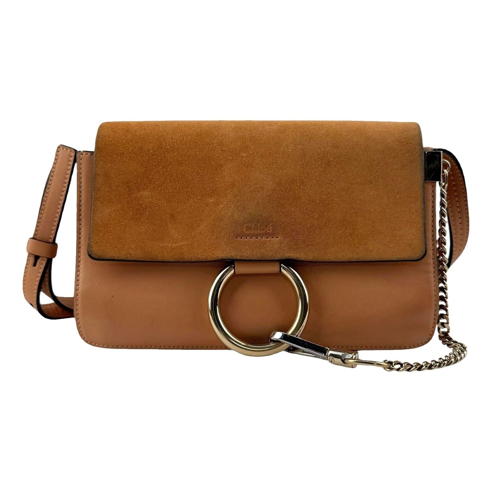 Faye leather crossbody bag