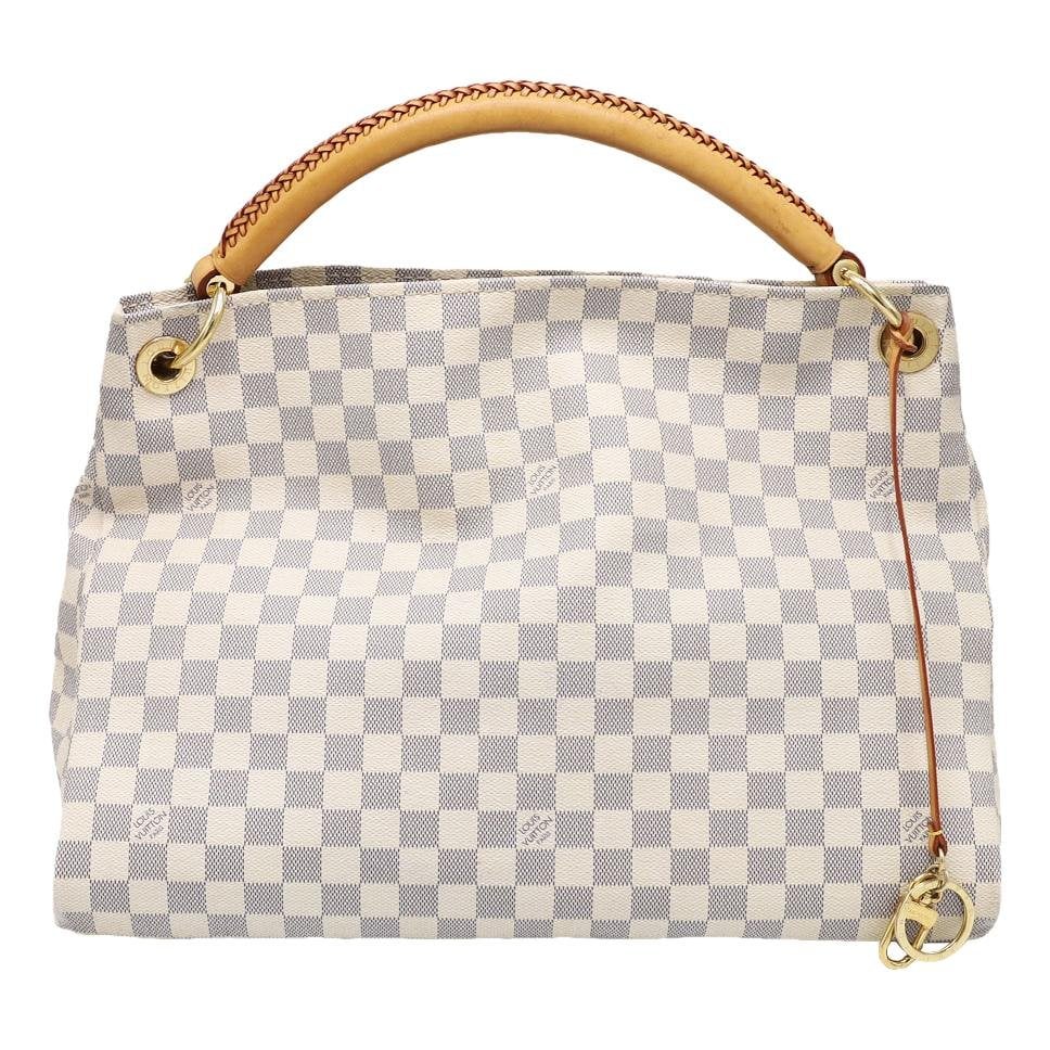 Artsy leather handbag