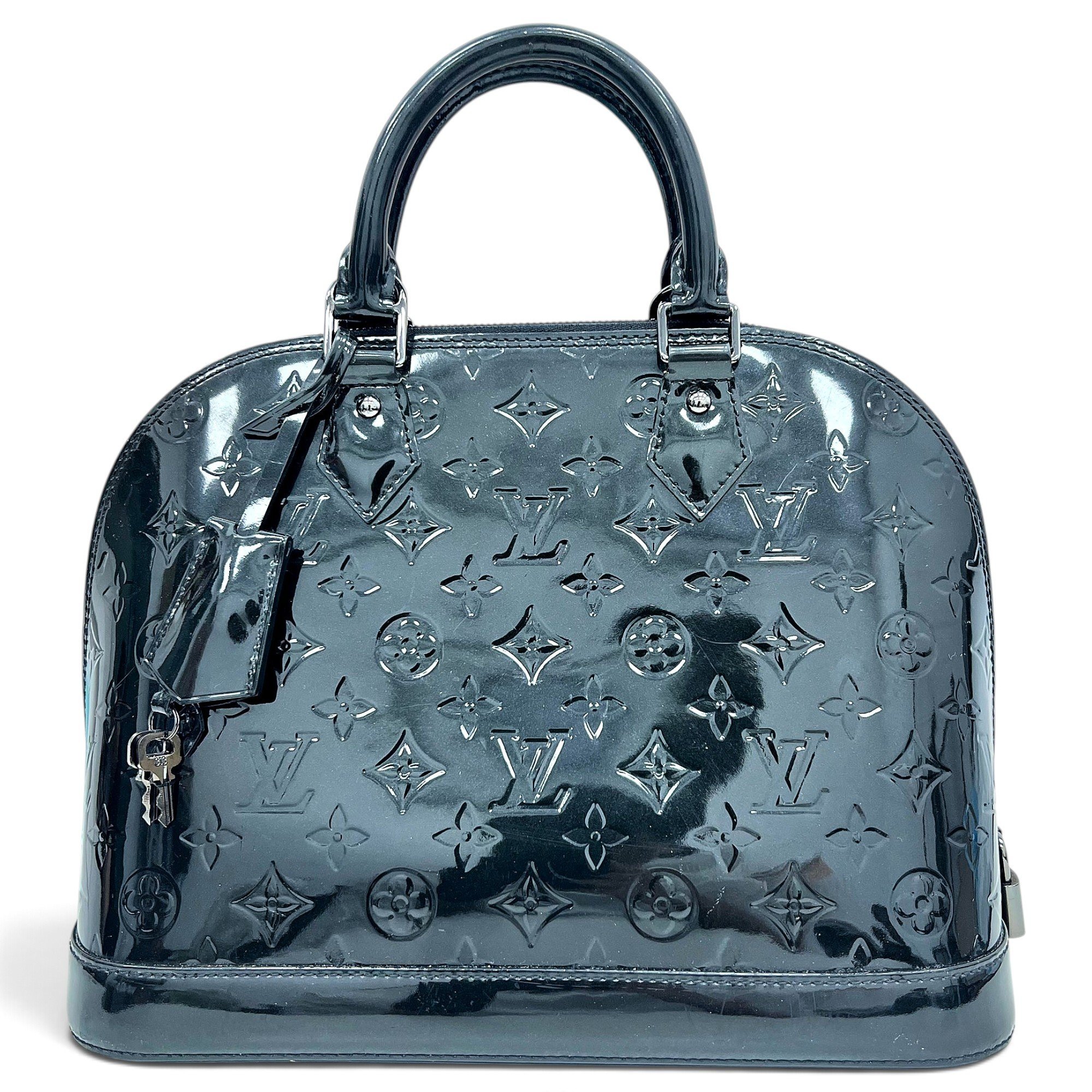 Alma patent leather handbag