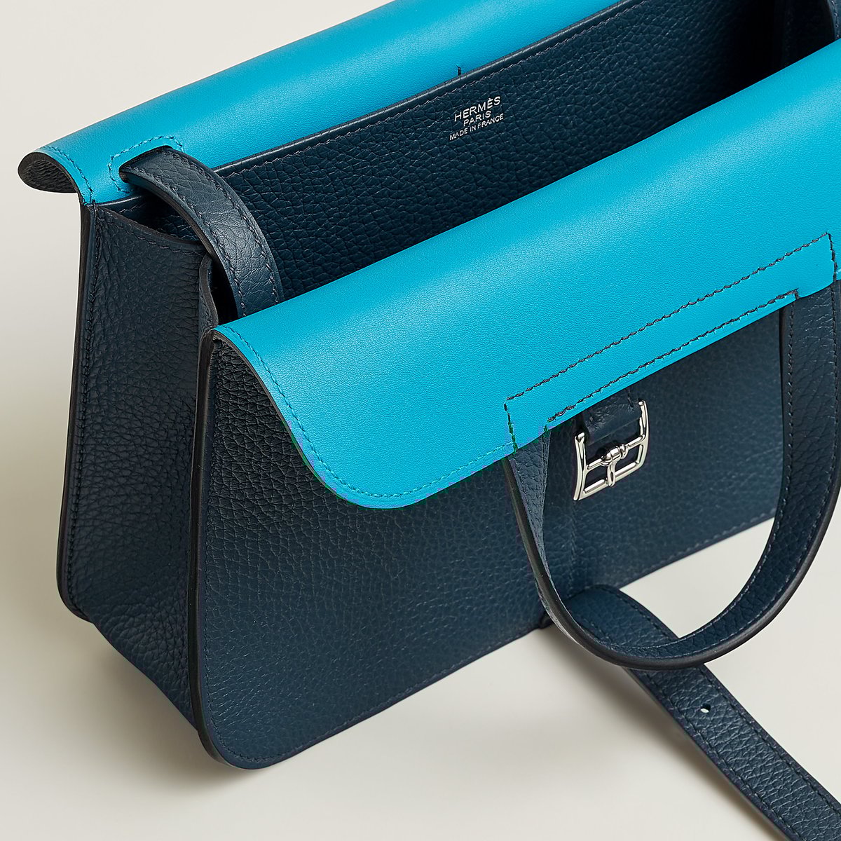 Halzan 25拼色手提包