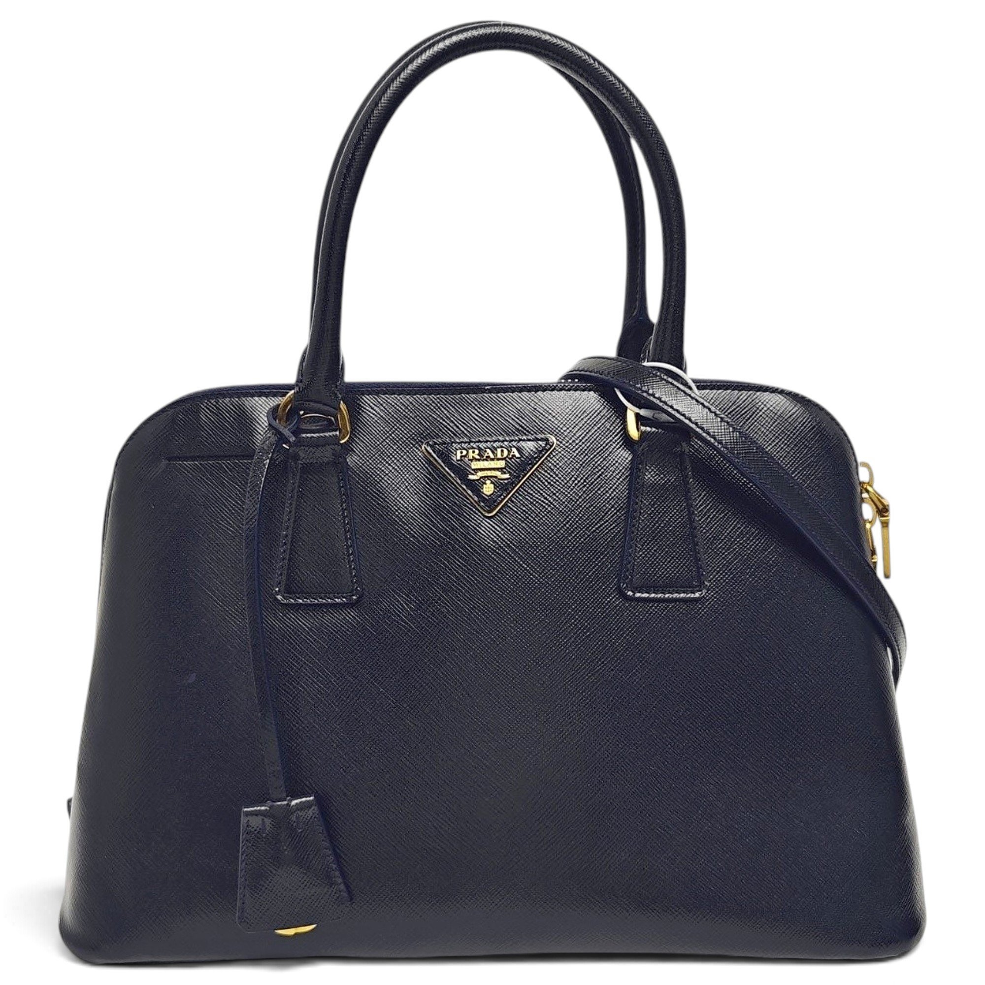 Promenade leather handbag