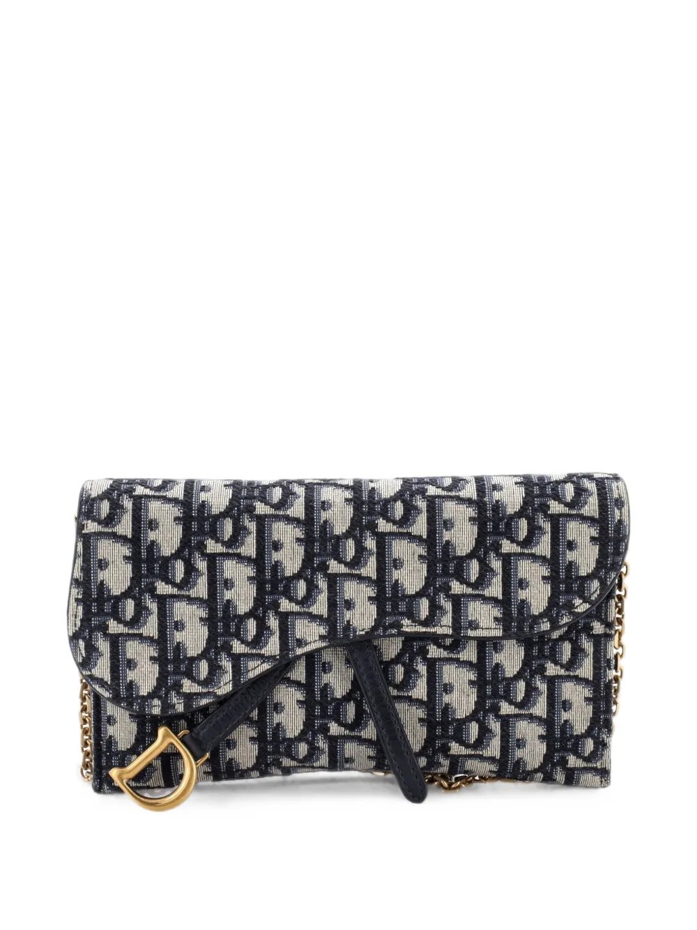 Saddle Chain Wallet Oblique Canvas crossbody bag