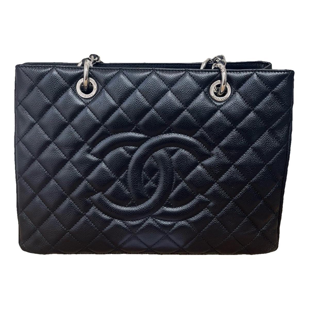 Grand shopping leather tote