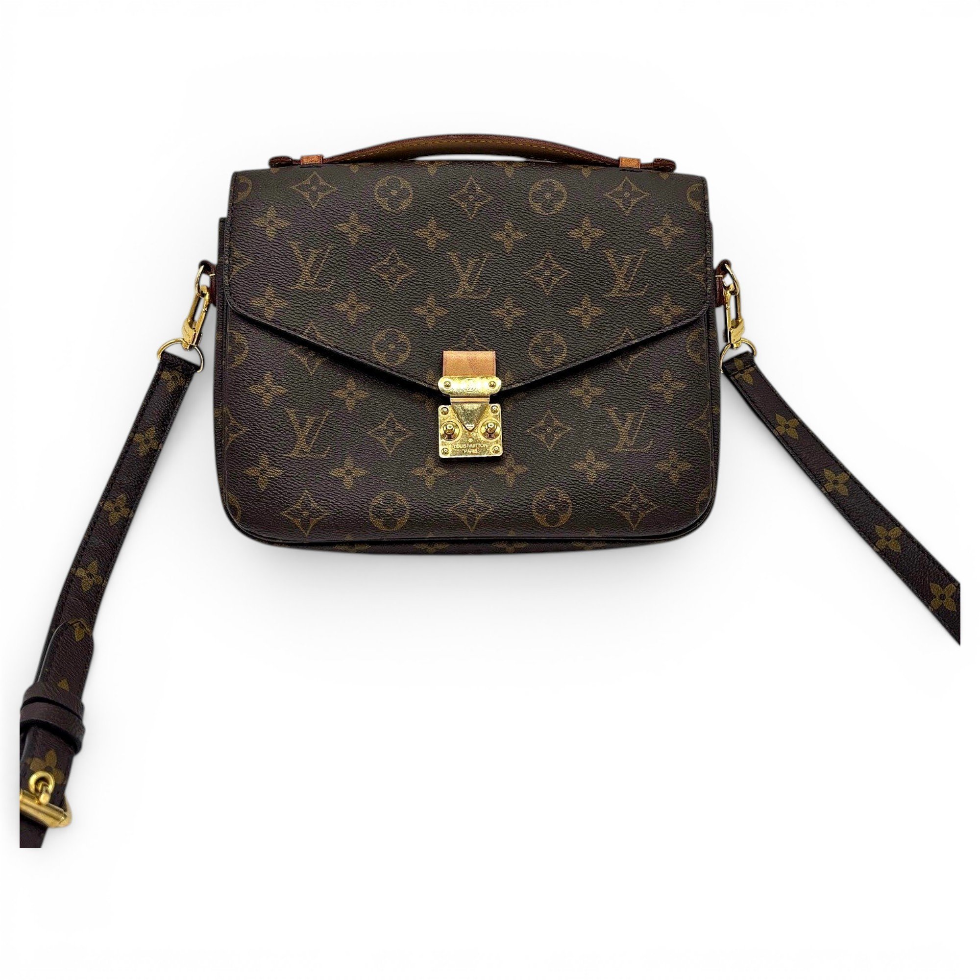 Metis leather handbag