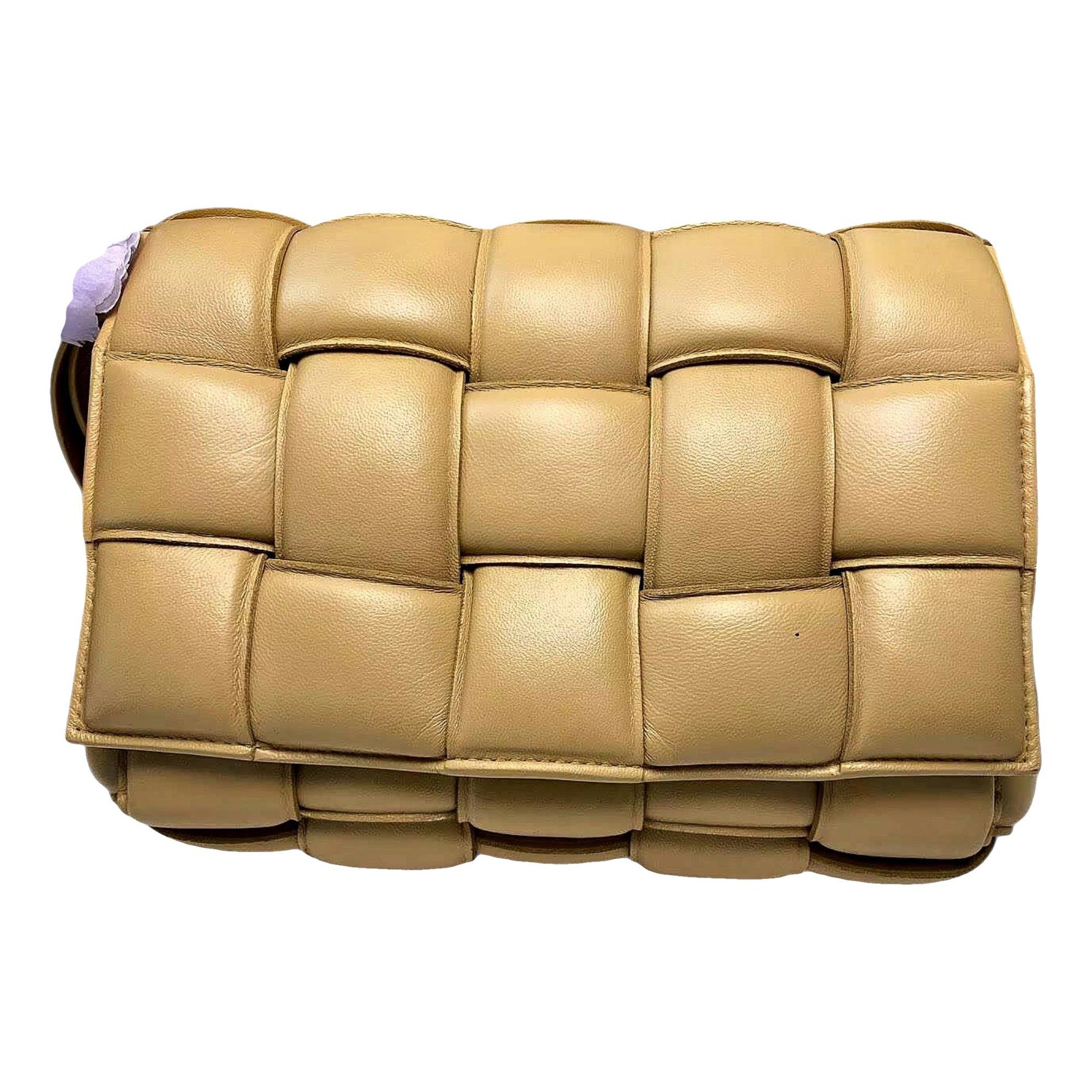 Cassette Padded leather handbag