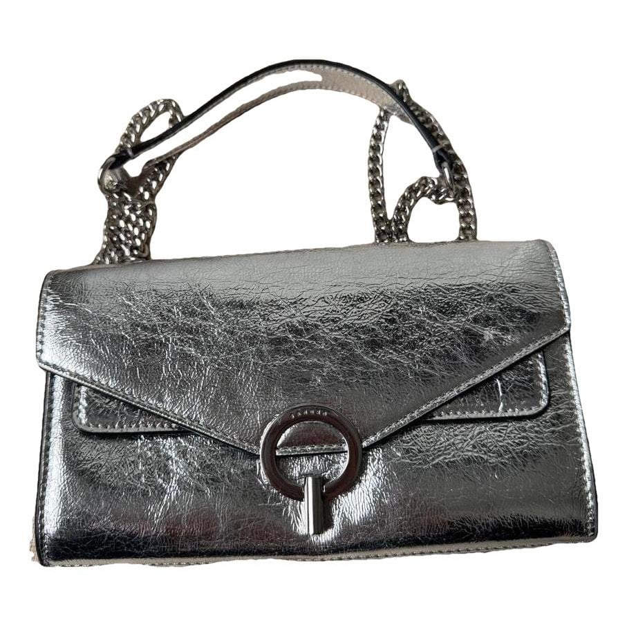 Sandro Yza leather crossbody bag