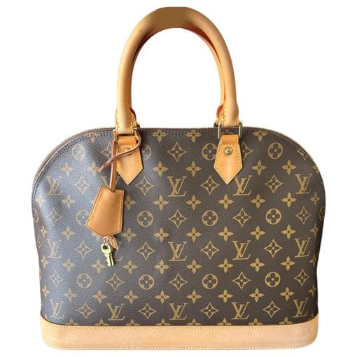 Alma leather handbag