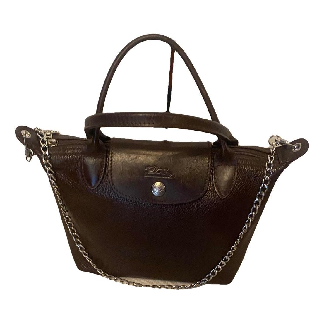 Pliage leather handbag