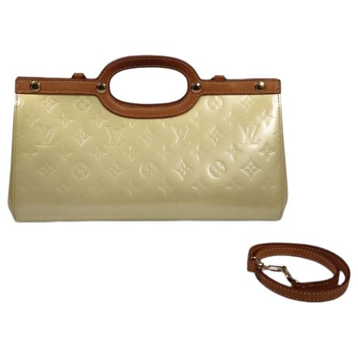 Roxbury patent leather handbag
