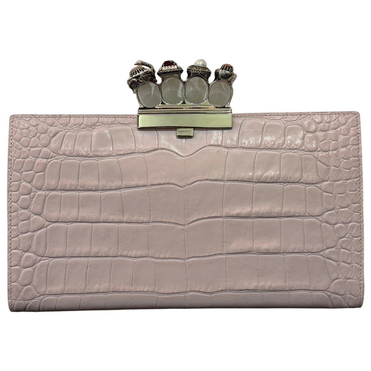 Alexander McQueen Leather clutch bag