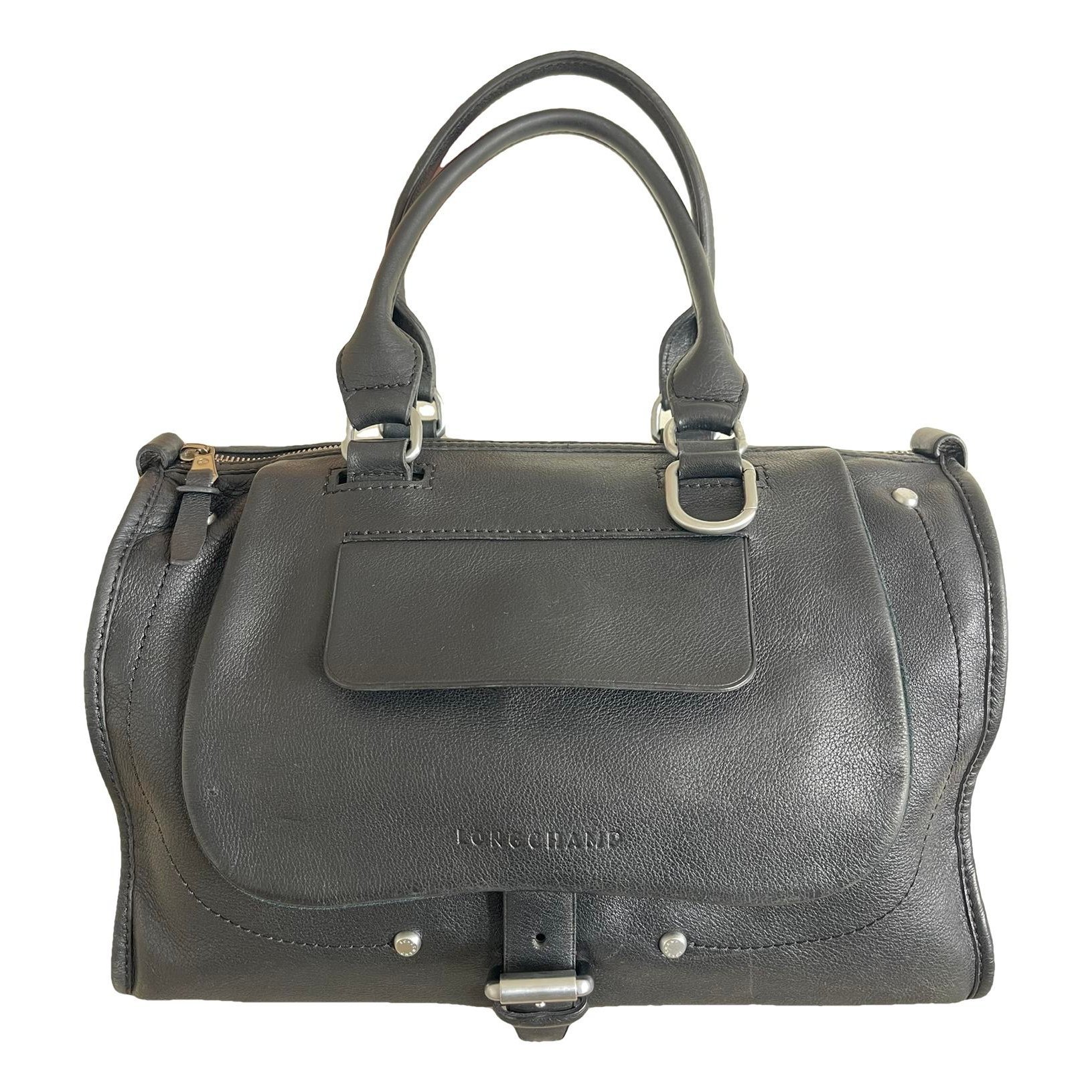 Balzane leather satchel