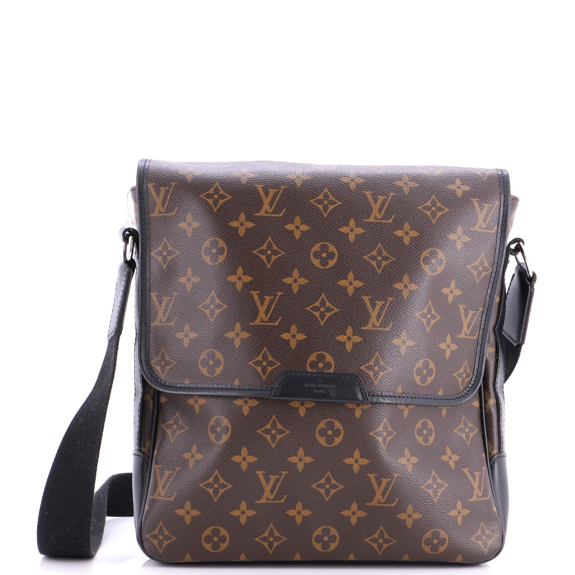 Bass Messenger Bag Macassar Monogram Canvas MM