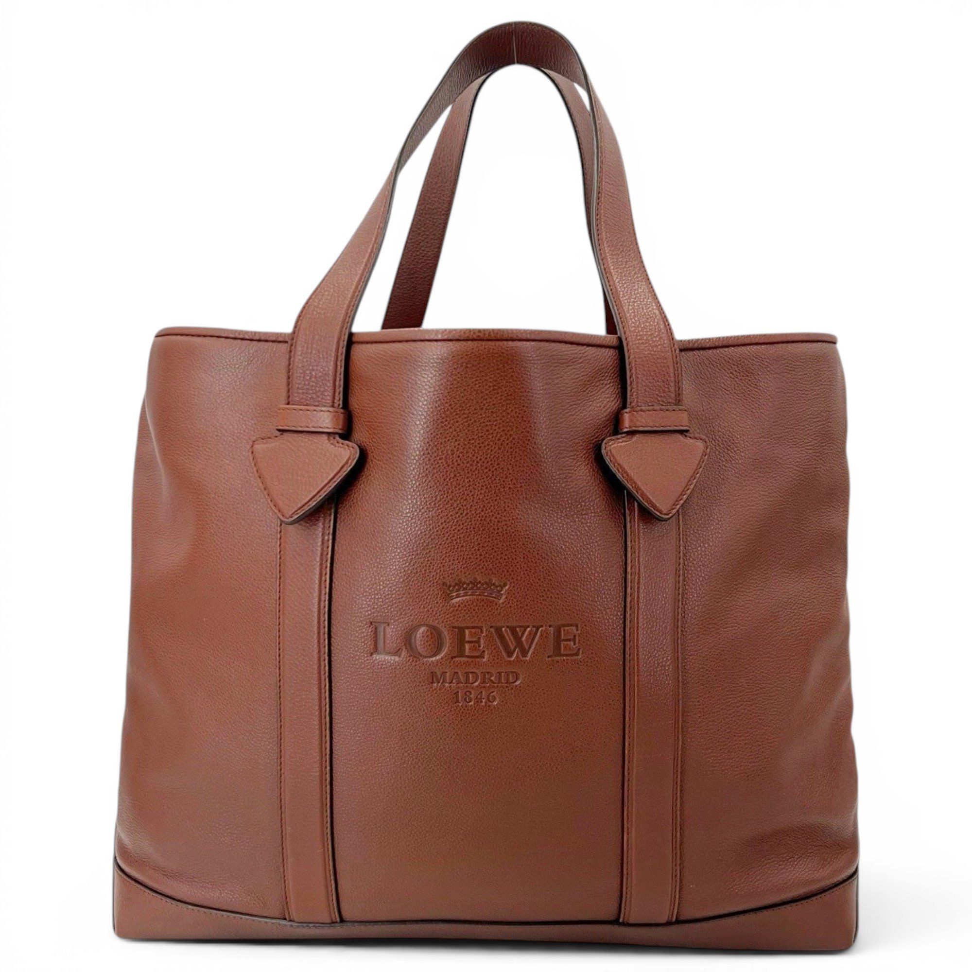 Leather handbag