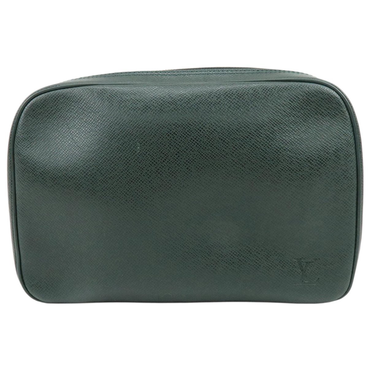 Trio pouch leather clutch bag