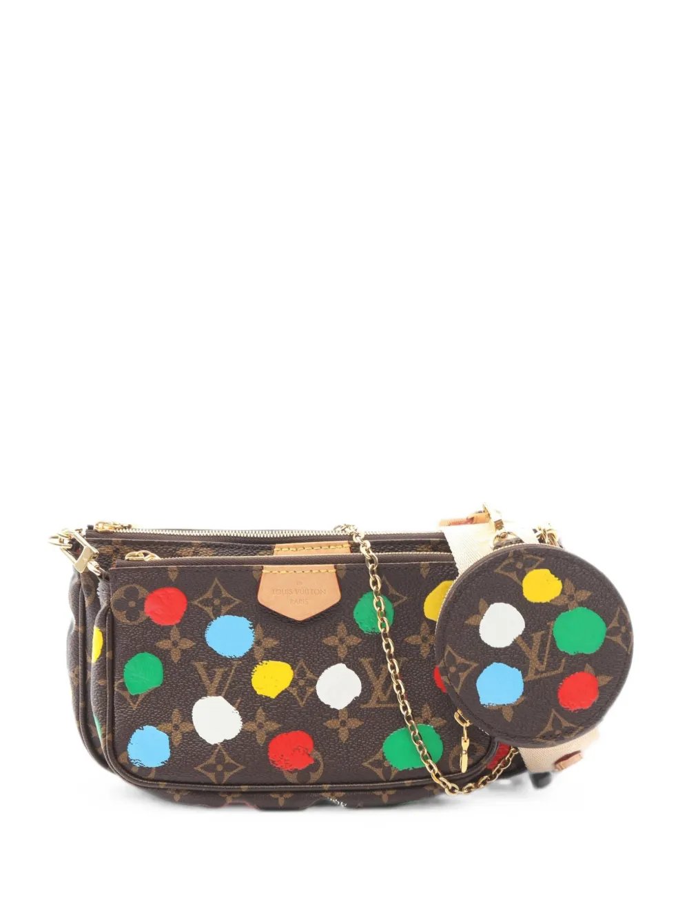 x Yayoi Kusama 2023 Pochette Accessoires Monogram shoulder bag