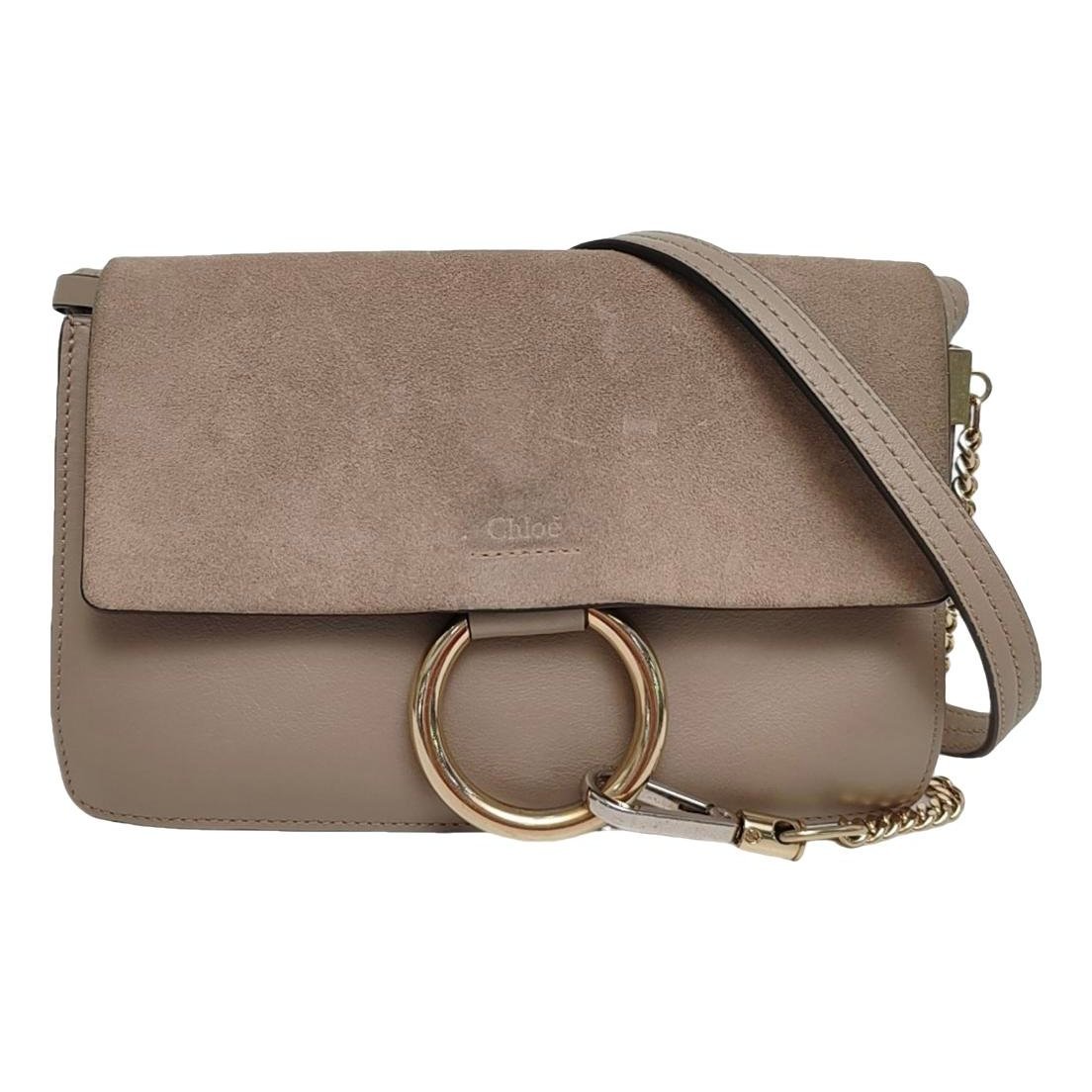 Faye leather handbag