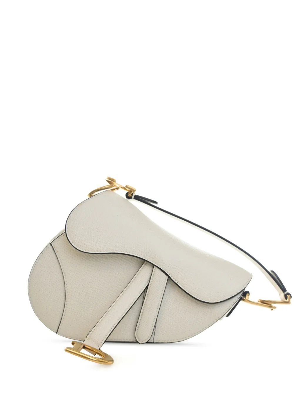 2020 Mini Grained Calfskin Saddle Bag satchel