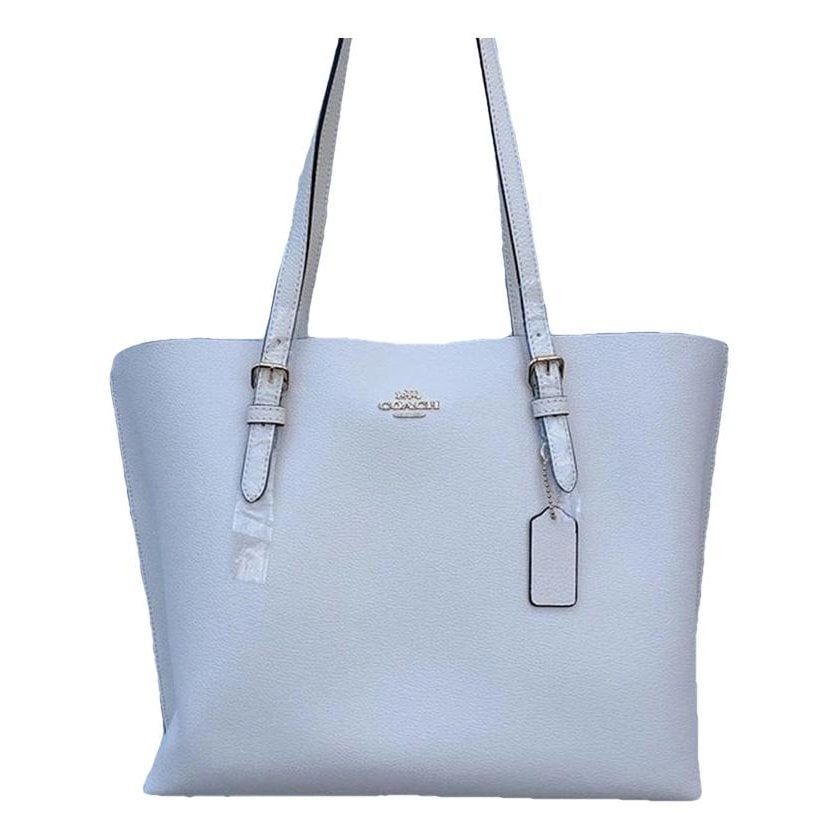 Leather tote