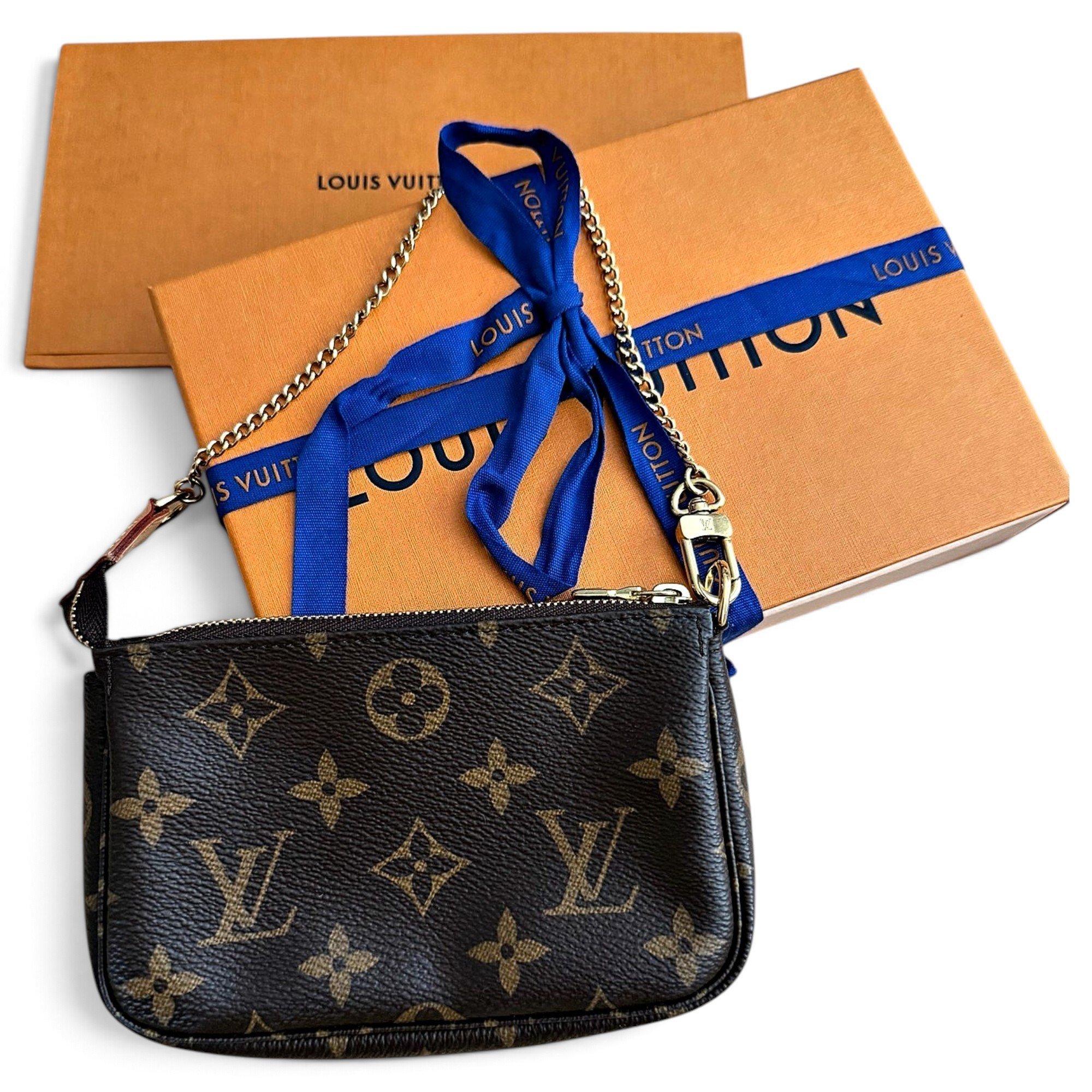 Pochette Accessoire leather mini bag