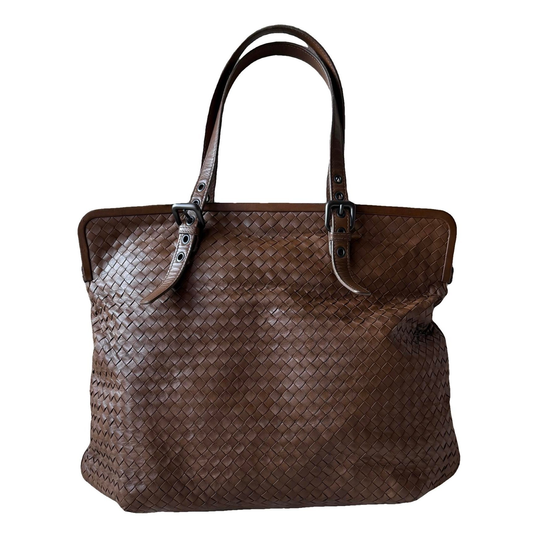 Leather handbag