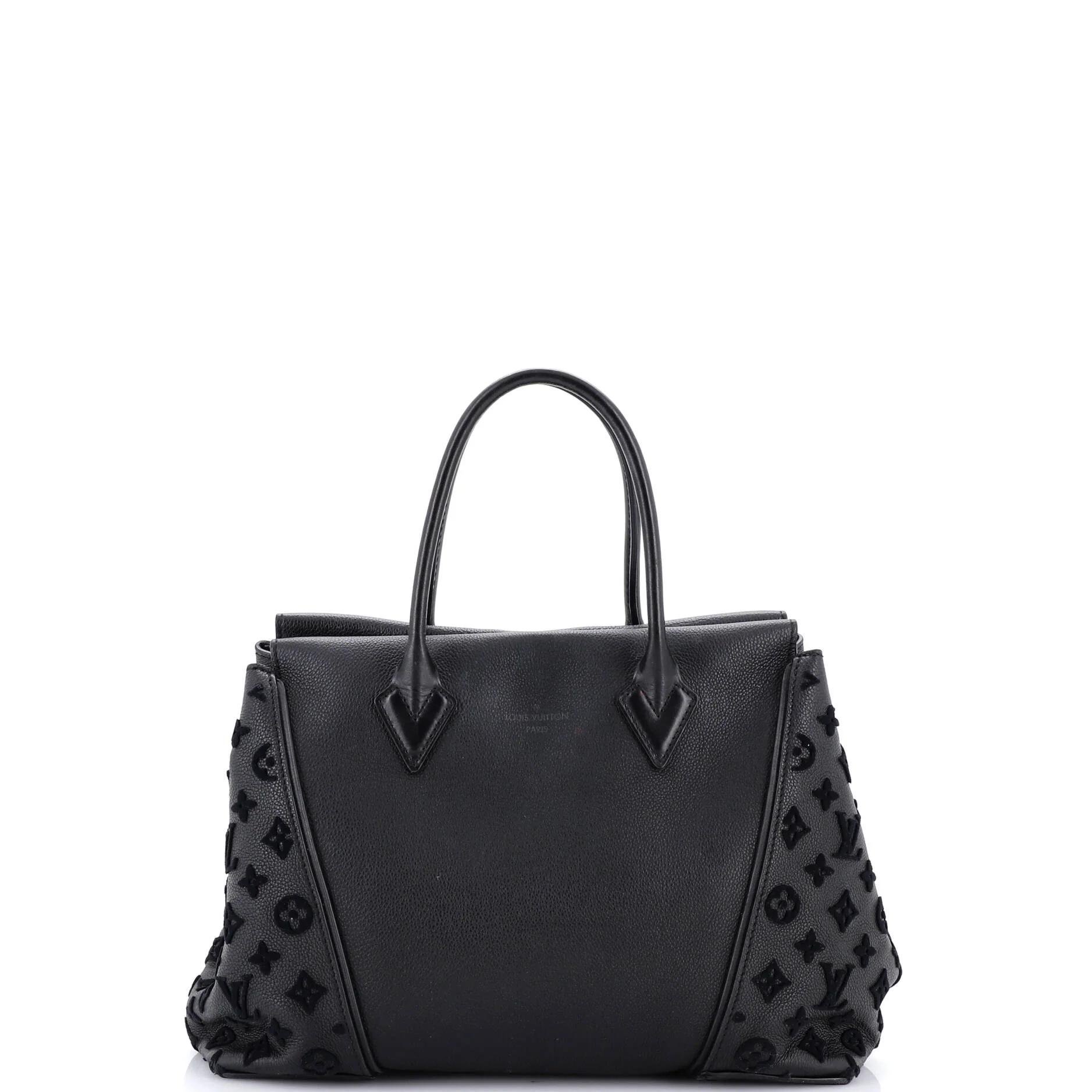 Leather tote