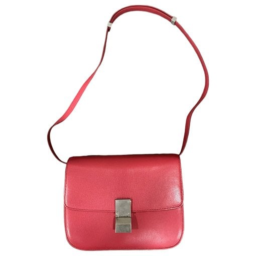 Classic leather crossbody bag