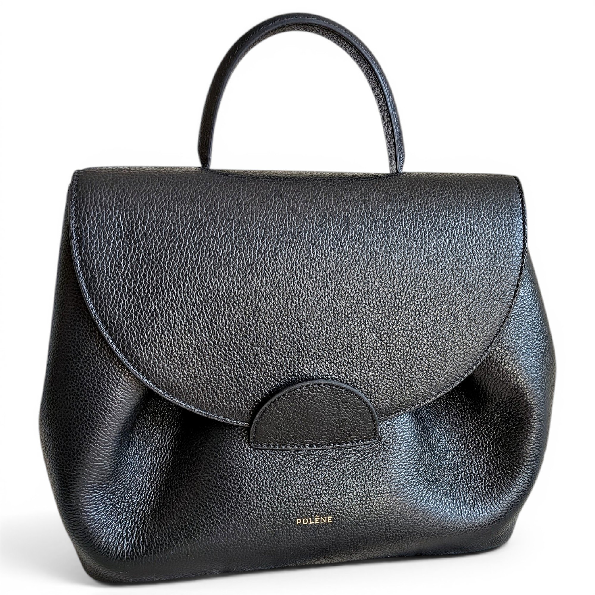 Numéro un leather crossbody bag