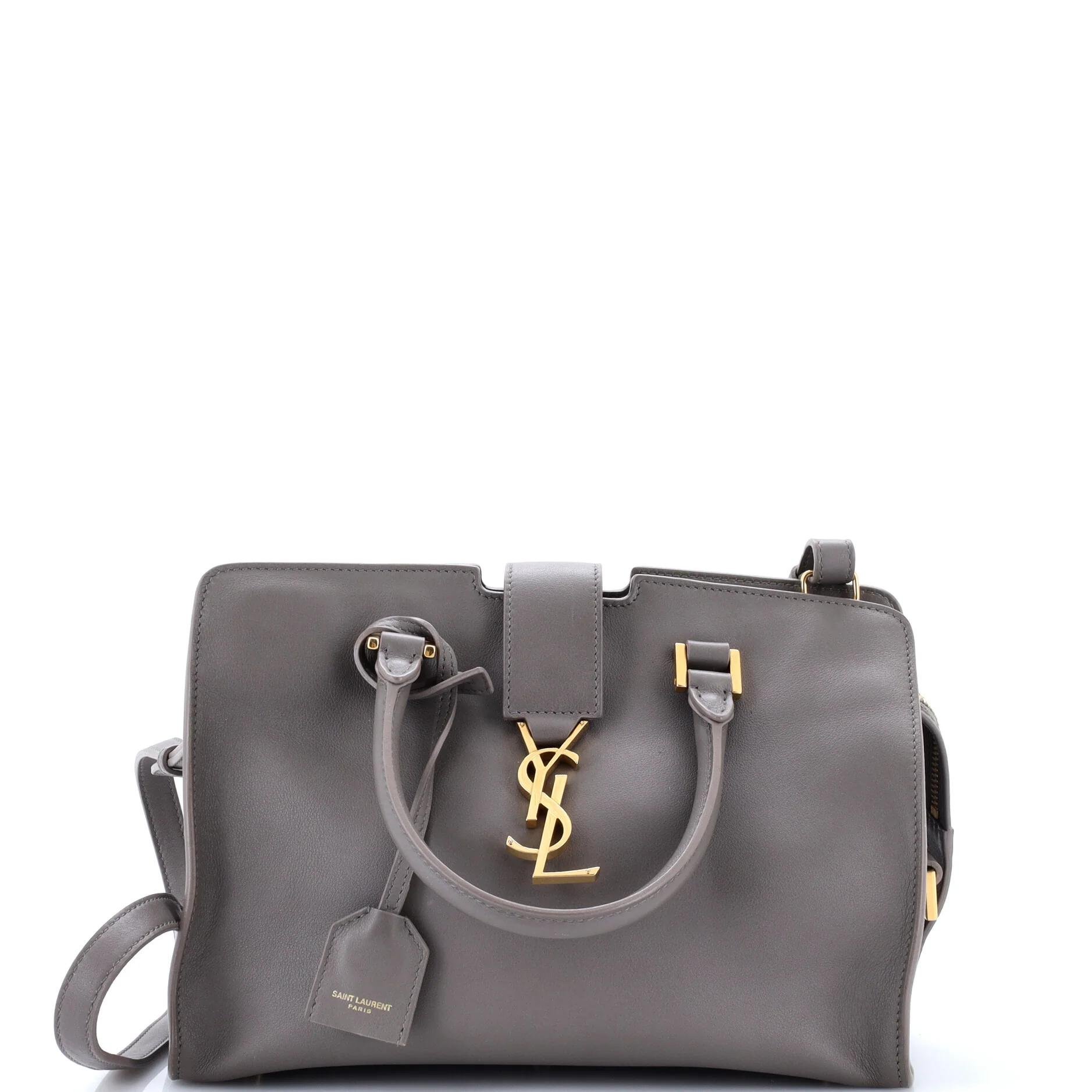 Leather satchel