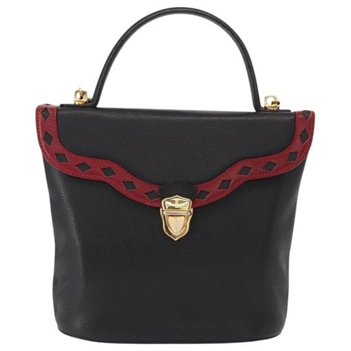 Leather handbag