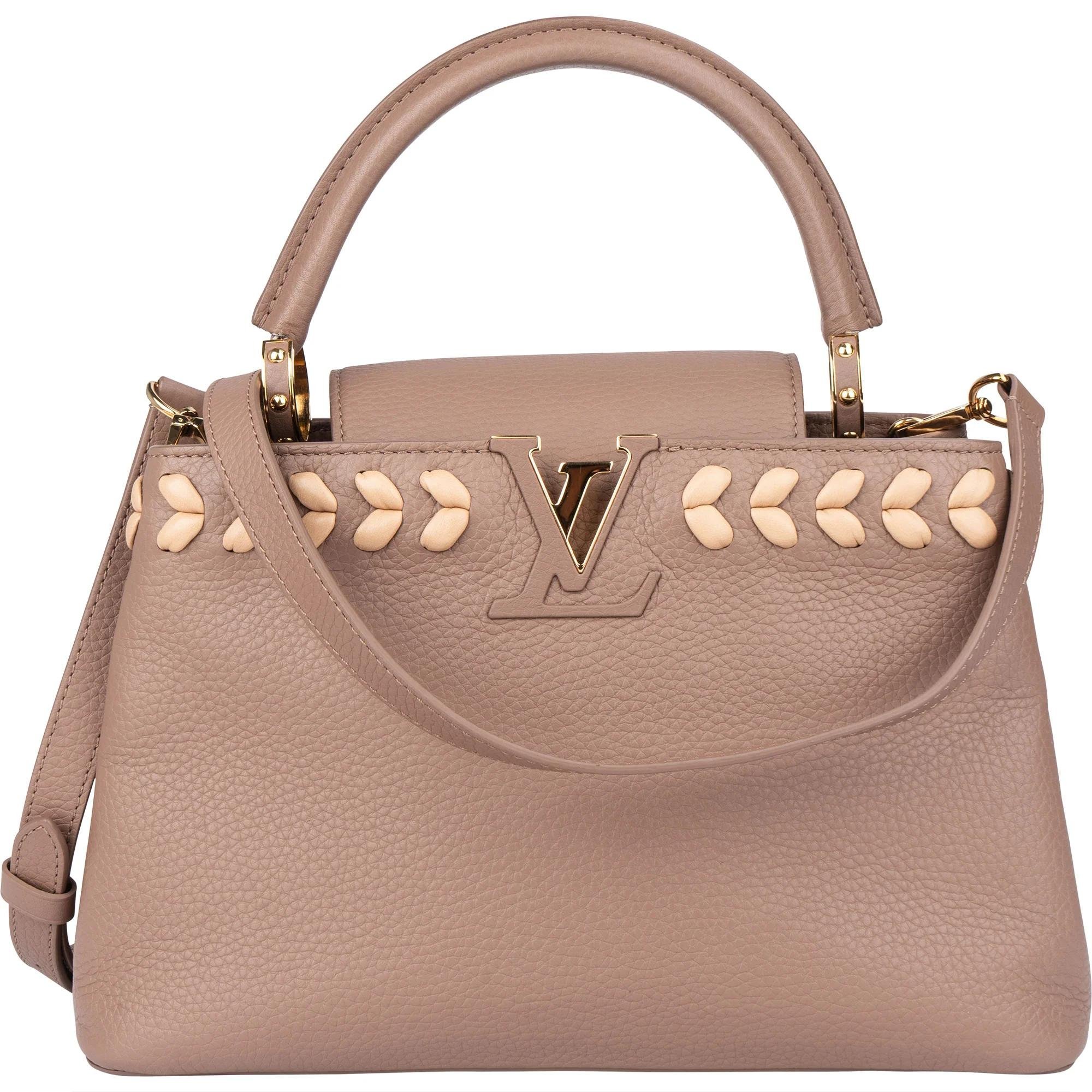 Capucines leather handbag