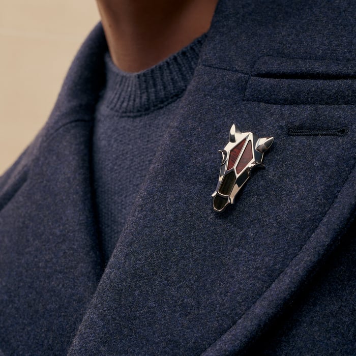 Destrier Minerale Brooch