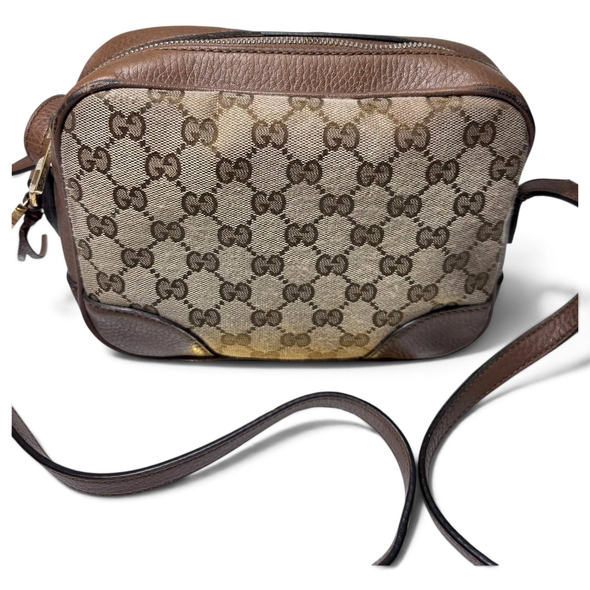 Leather crossbody bag