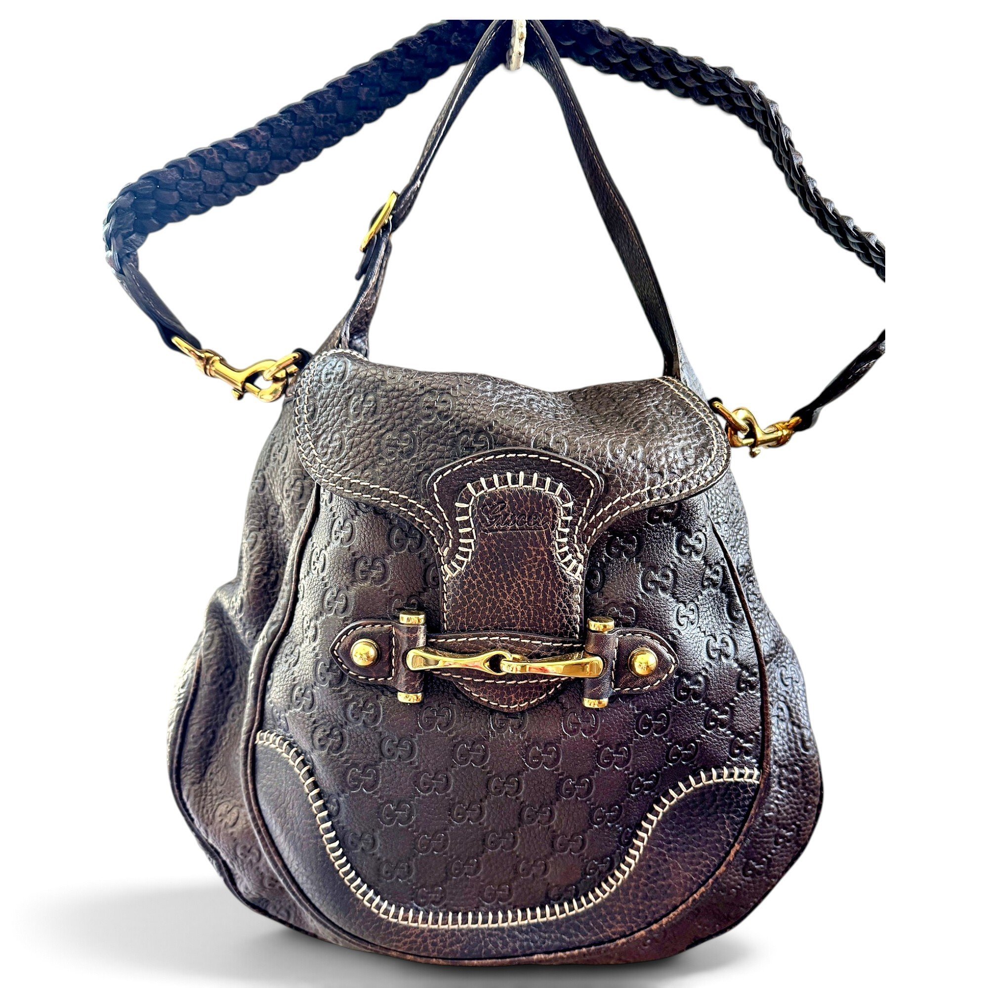 Leather handbag