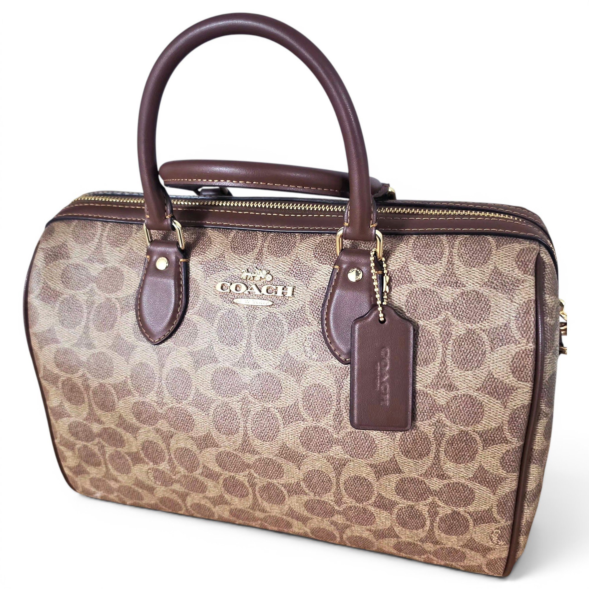 Patent leather bag