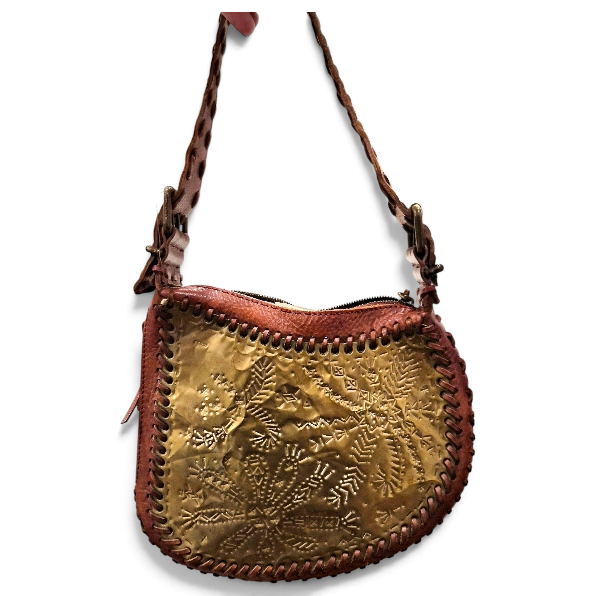 Leather handbag