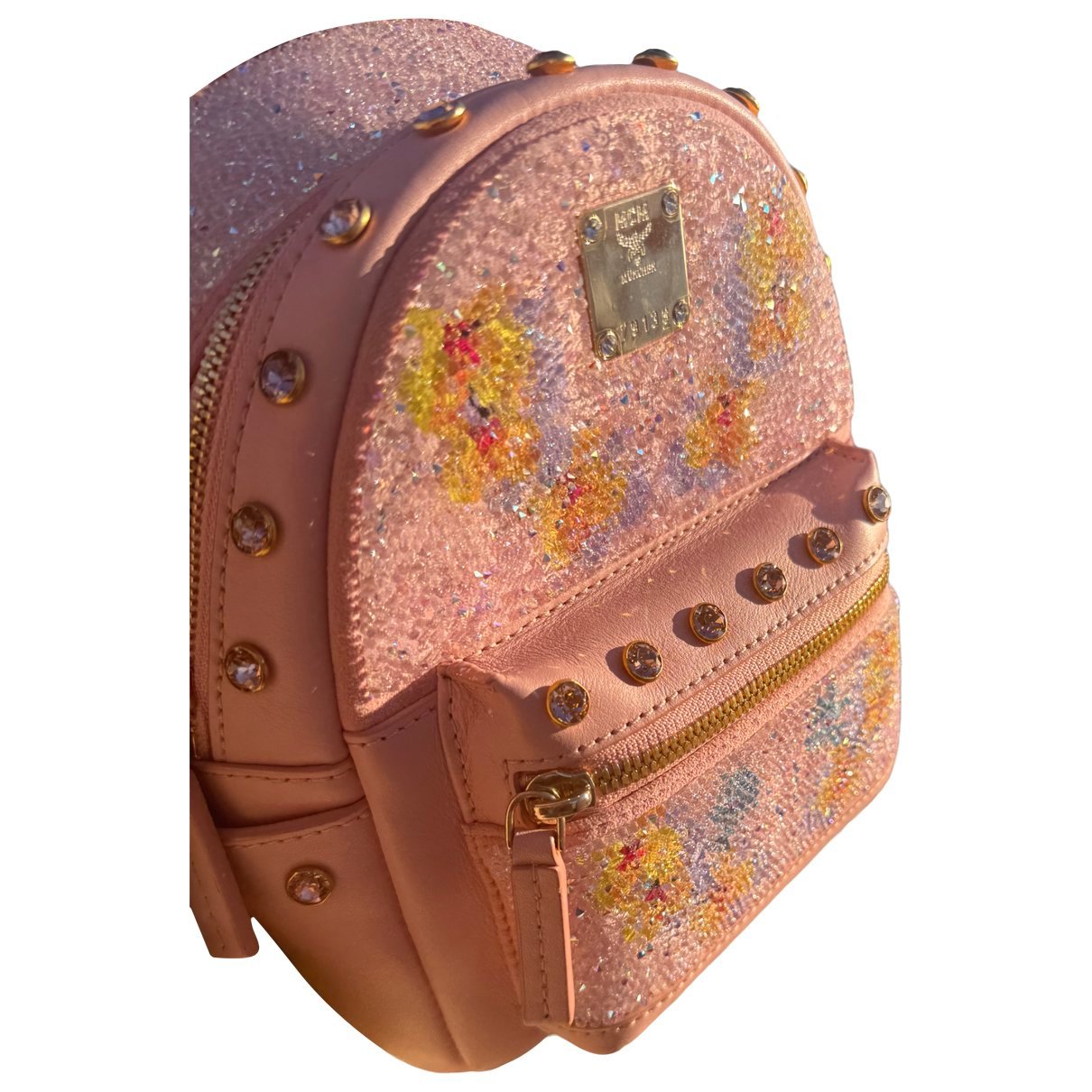 Stark leather backpack