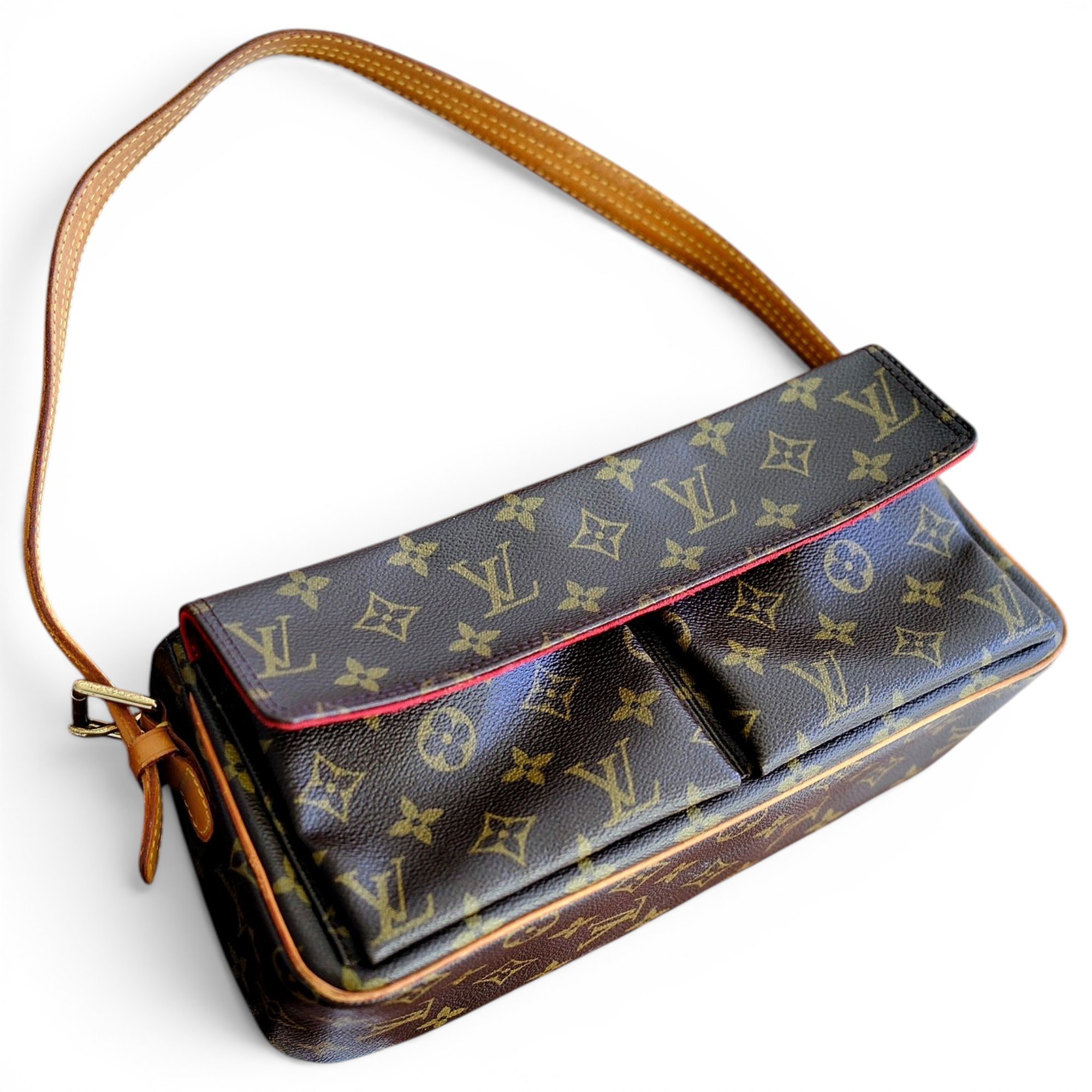 Viva Cité leather handbag