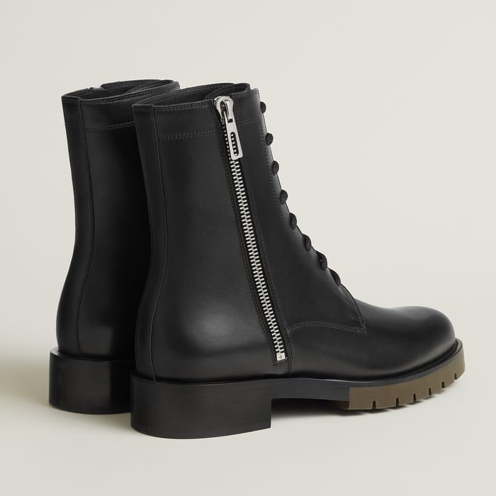 Noir Bota De Cano Baixo Hustin