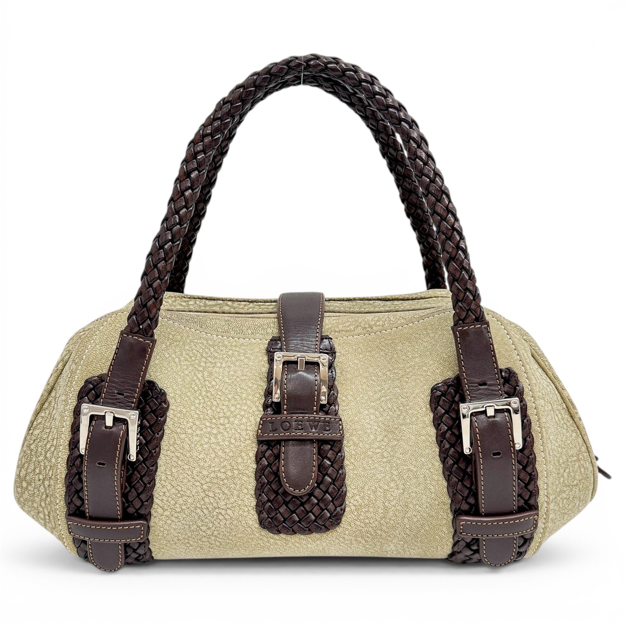 Leather handbag