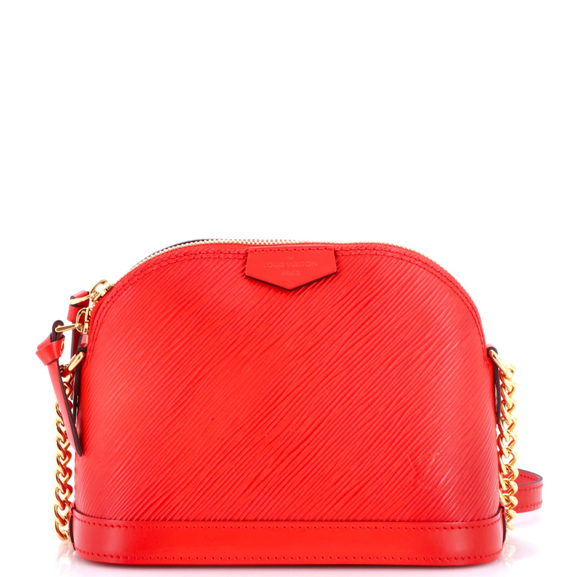 Alma Chain Handbag Epi Leather Mini