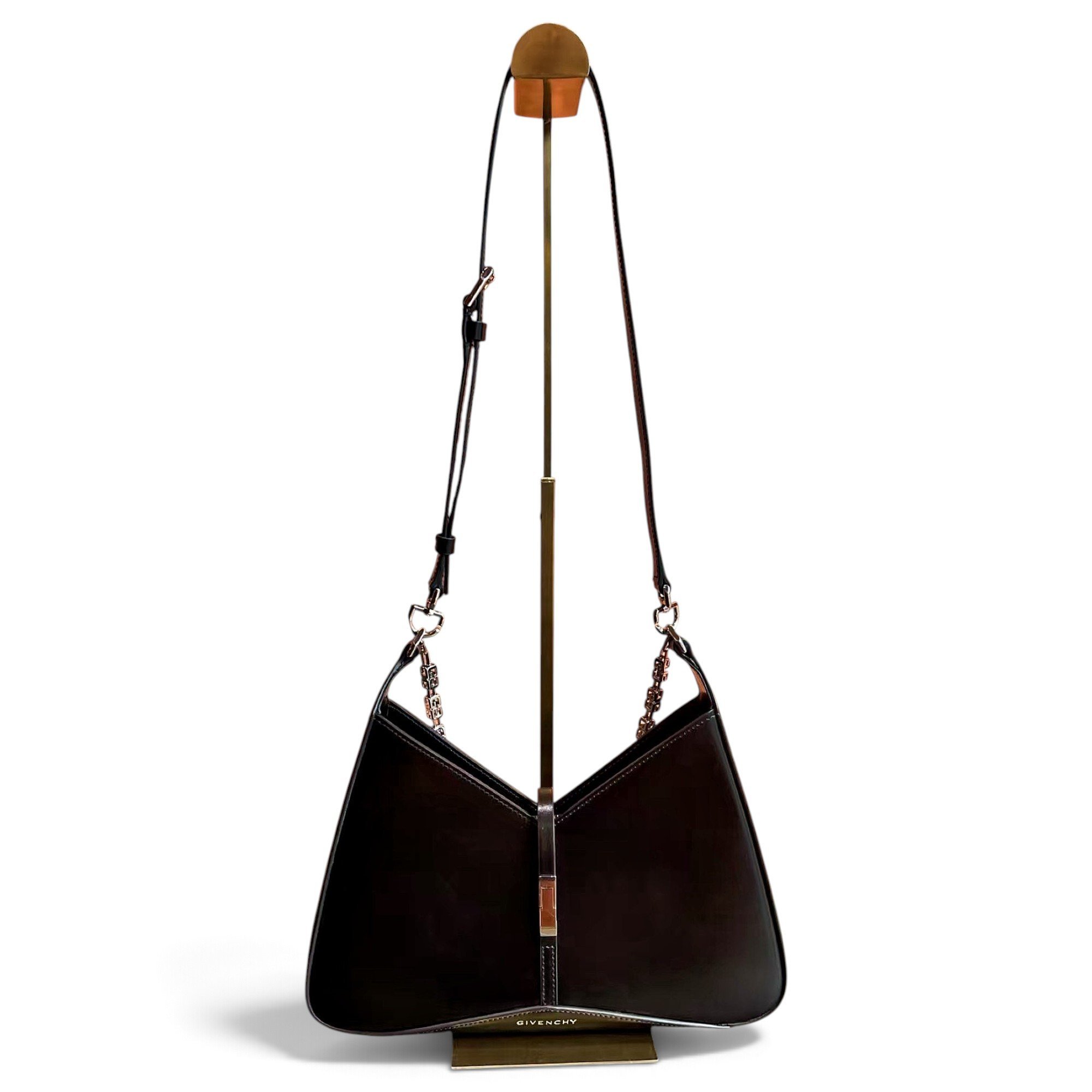 Cut Out leather handbag