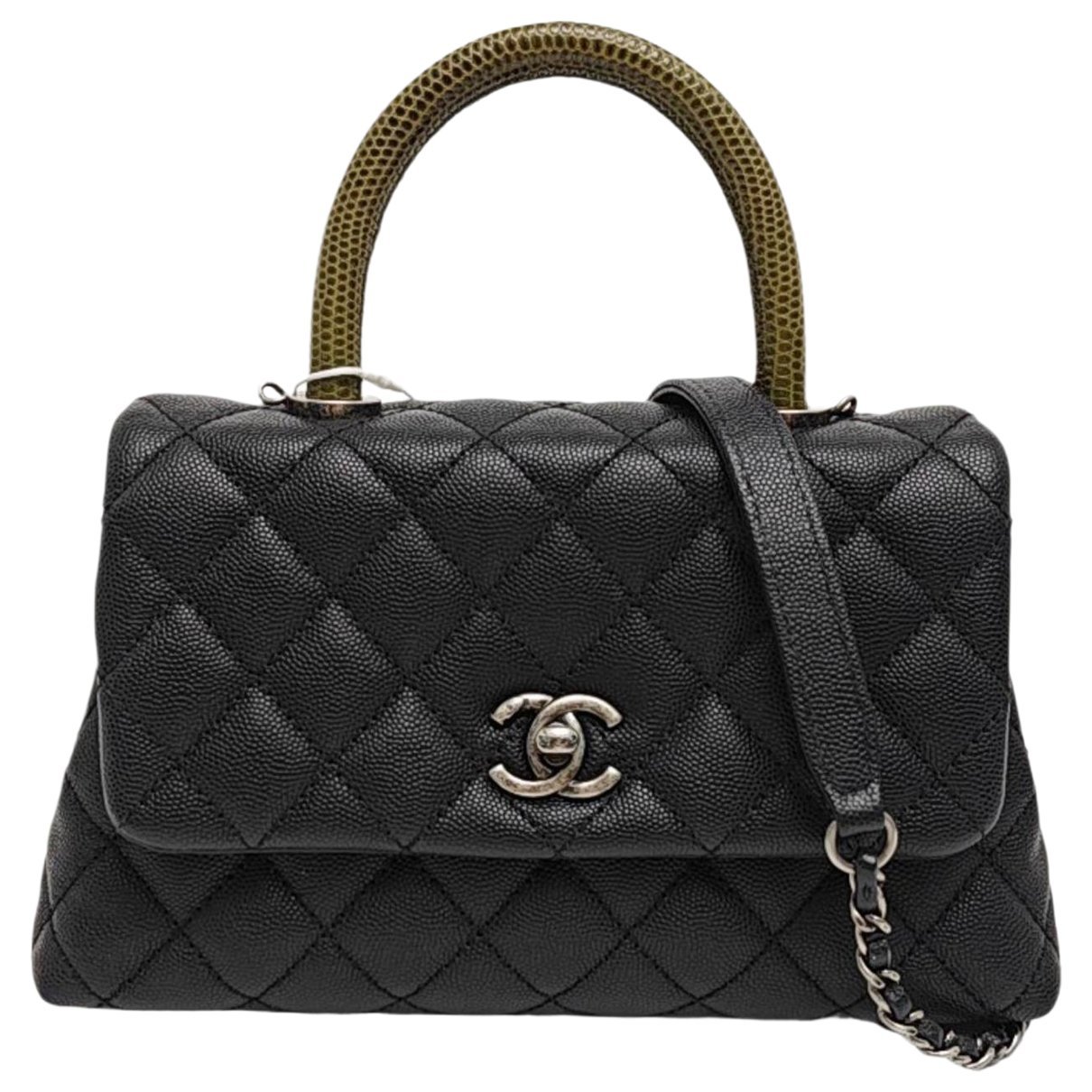 Coco Handle leather handbag