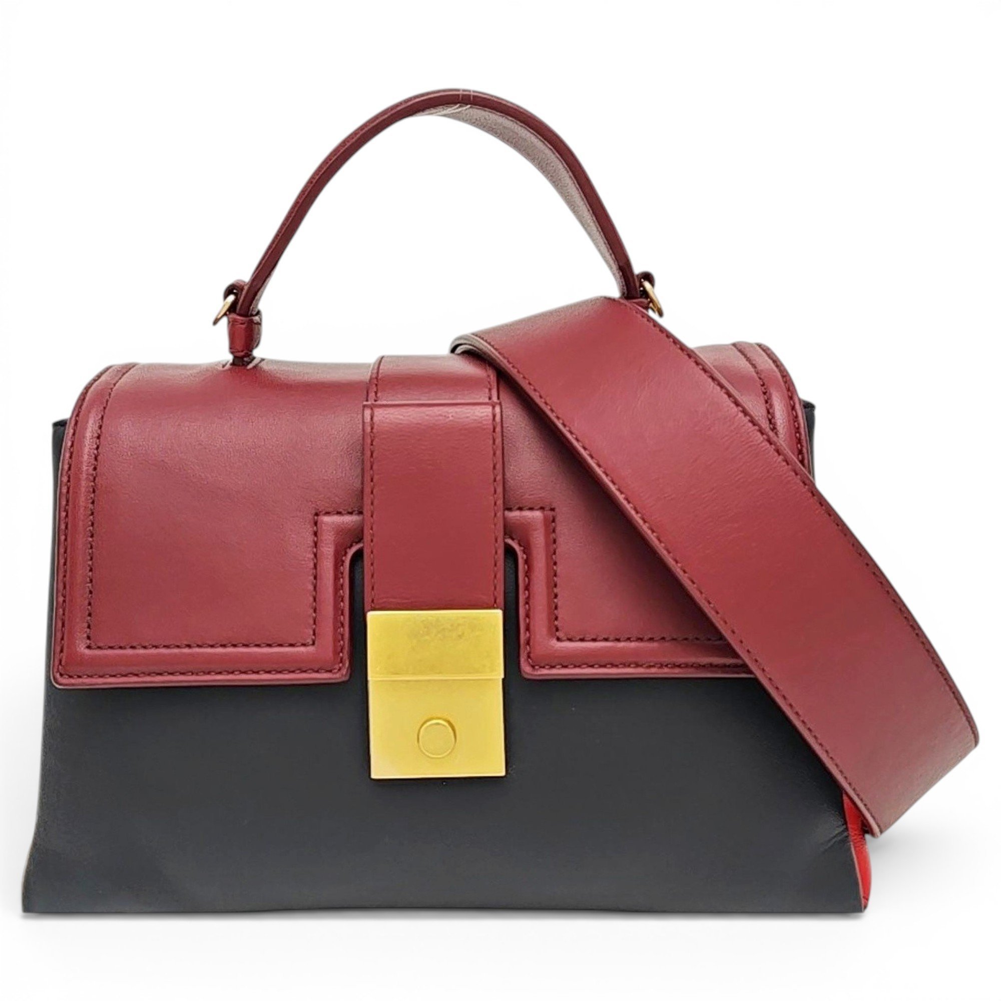 Piazza leather handbag