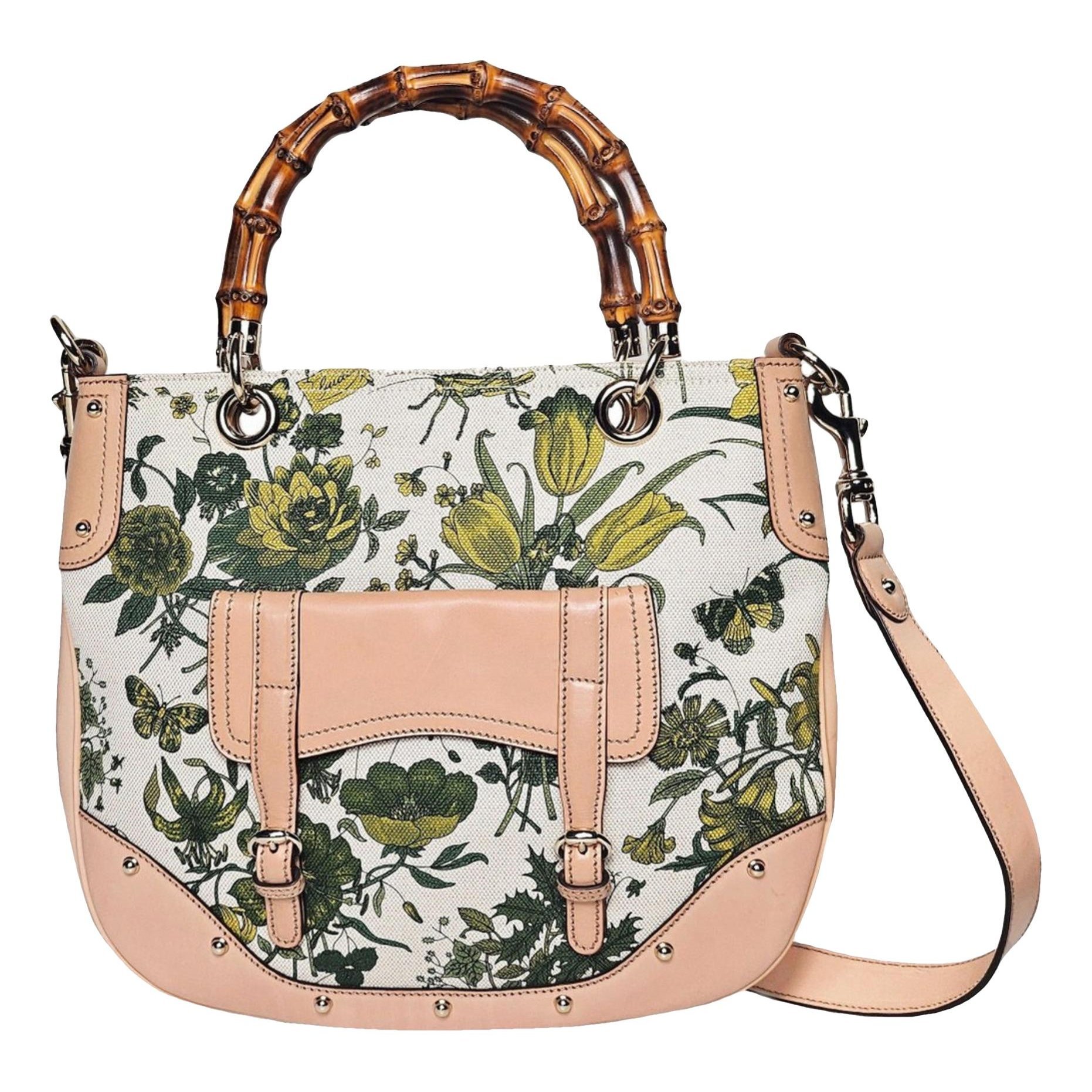 Bamboo cloth crossbody bag